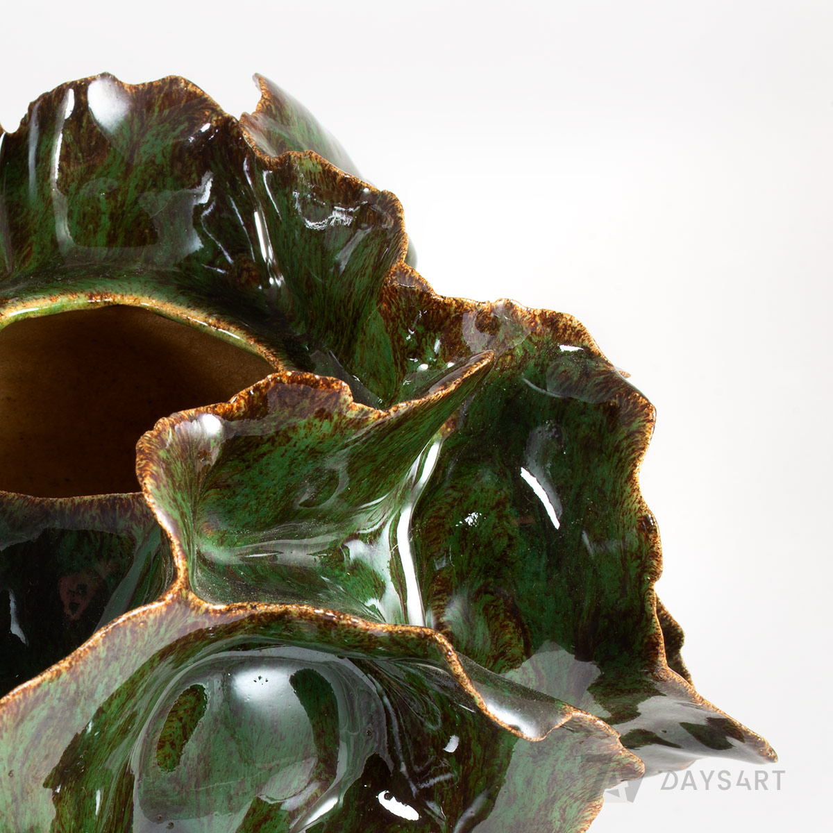 Zielony wazon / świecznik | Galeria 7 DAYS 4 ART Zielony wazon / świecznik | Galeria 7 DAYS 4 ART