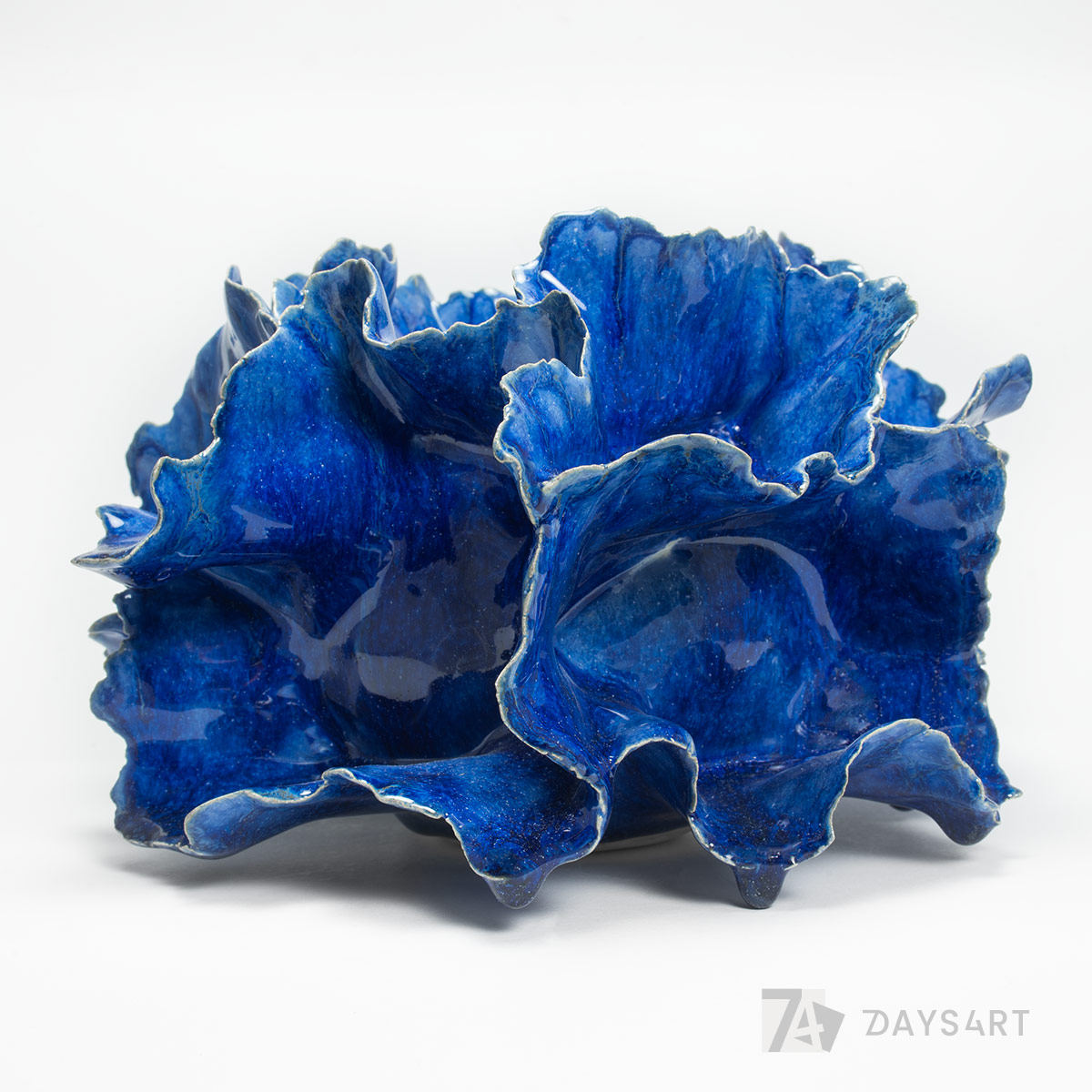 Granatowy wazon / świecznik | Galeria 7 DAYS 4 ART Granatowy wazon / świecznik | Galeria 7 DAYS 4 ART